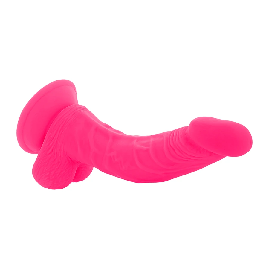 DIVERSIA - DILDO VIBRANTE FLESSIBILE 21,5 CM - VIOLA